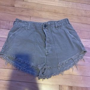 Free People cutoff shorts